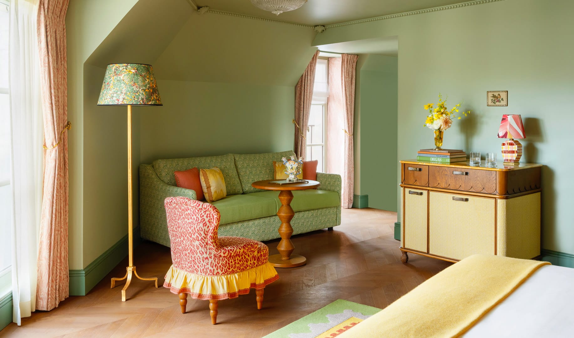 Salon Grande Junior Suite Parisienne Le Grand Mazarin