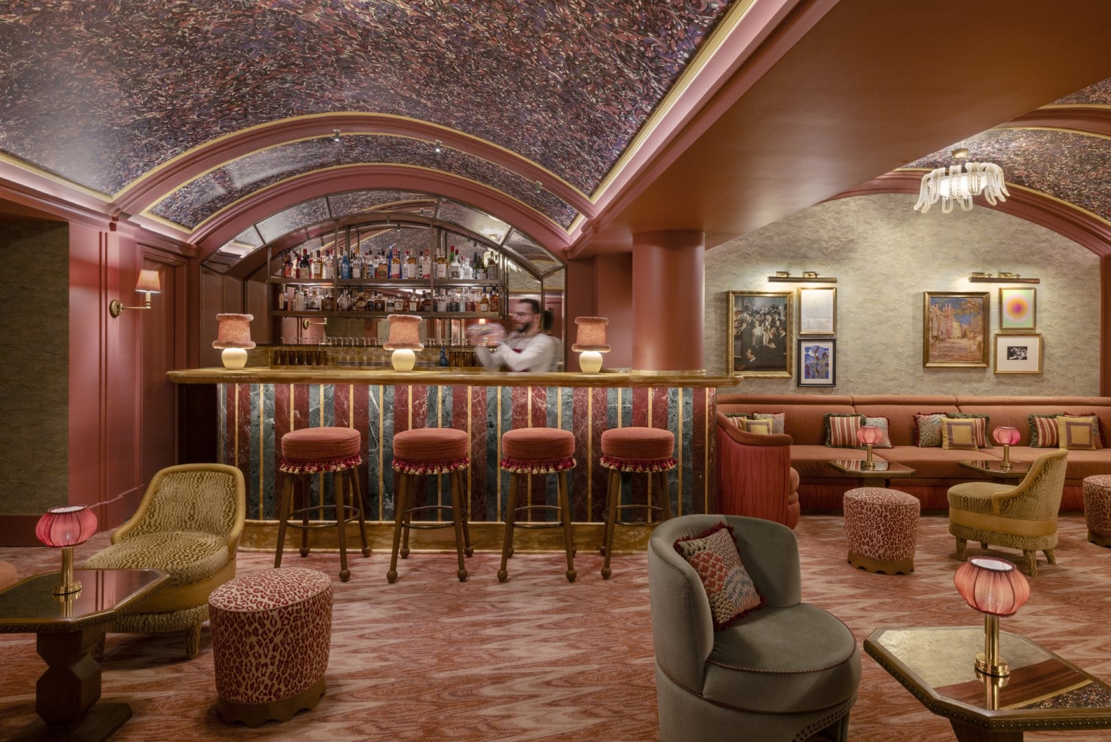 Library Bar de l'hôtel Grand Mazarin @VincentLeroux