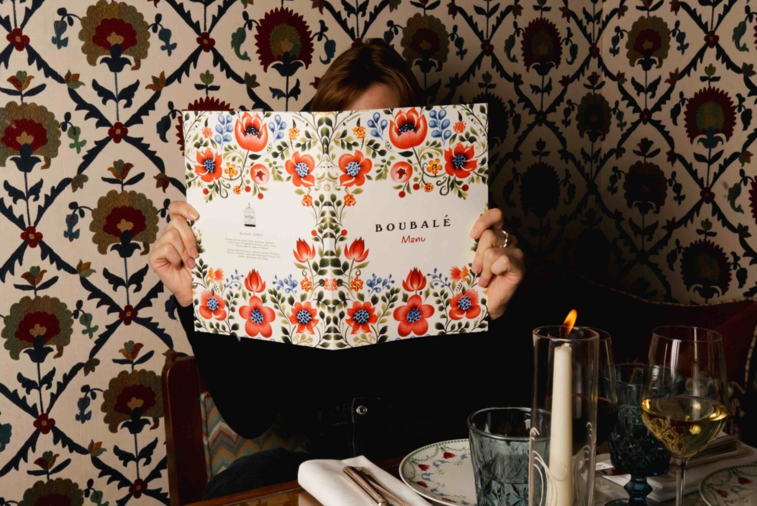 Menu restaurant Le Marais Paris